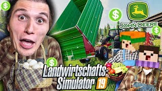 Wir VERKAUFEN unsere ersten PRODUKTE  Landwirtschafts Simulator 2019 04 [upl. by Heid]