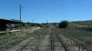 The Cooma Monaro Railway  Cooma Yard to Snowy Jct Platform [upl. by Yorker]