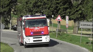 APS Iveco Stralis Vigili del Fuoco di Senigallia in Emergenza  Italian Fire Brigade in Emergency [upl. by Claud675]