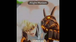 Genos edit for ARTSWITHRTG edit comp🔥 onepunchmangenosanimeanimeeditmangaeditalightmotion [upl. by Gniw]