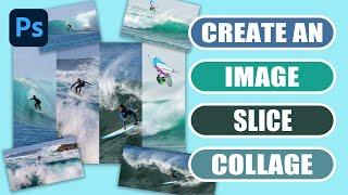 Create a collage in photoshop  Quick and easy tutorial [upl. by Lahcsap347]