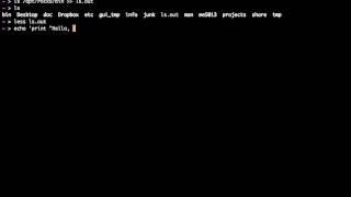 Basic UNIX Commands  Pipes amp Redirects [upl. by Branca]