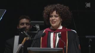 Régine Chassagne 2016 Concordia Honorary Doctorate [upl. by Ylrebmi]