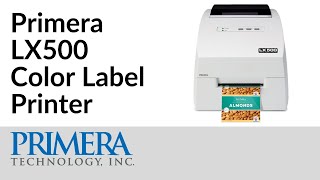 Primera LX500 Label Printer [upl. by Zurkow]