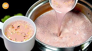 Authentic Kashmiri Chai Recipe Pink Tea No artificial color Recipe by Samina Food Story [upl. by Norvall93]