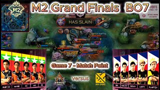 Epic Finals Bren Esports vs Burmese Ghouls  M2 Grand Finals Game 7  Match Point English M2 [upl. by Lederer]