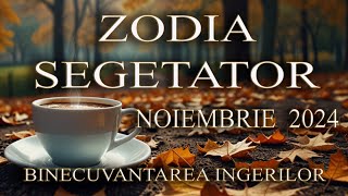 ZODIA SEGETATOR  NOIEMBRIE 2024 [upl. by Nahgiem641]