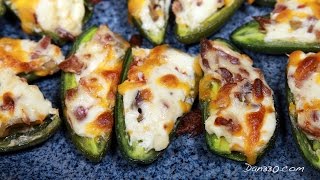 Jalapeno Poppers Recipe for Tailgating Party [upl. by Trebla572]