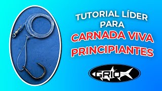 TUTORIAL LIDER PARA CARNADA VIVA PRINCIPIANTES [upl. by Jasun]