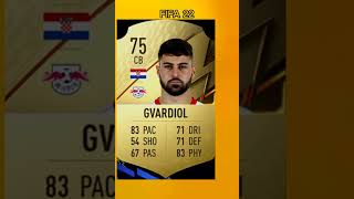 Joško Gvardiol FiFA Evolution FIFA 21EAFC 25 [upl. by Telford]