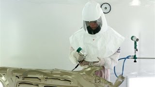 How to Spray Waterborne Car Paint [upl. by Mckay27]