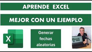 Crear fechas aleatorias en Excel mejor con un ejemplo [upl. by Suirtimed]