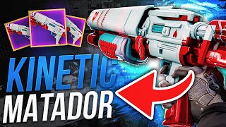 We Got a Craftable Kinetic Matador in Destiny 2 now  Someday [upl. by Blandina]