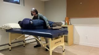 Bed Mobility for Spinal Precautions [upl. by Cimah536]