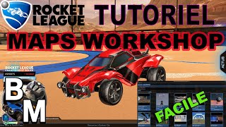 FR TUTO FACILE maps Workshop  Rocket League  Bakkesmod  Epic [upl. by Notsek]