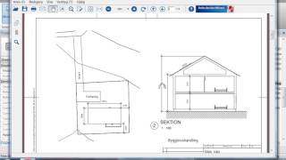 Revit Architecture 67 INLÄMNING BYGGLOV DEL37 Att skriva ut ritningar [upl. by Anits]