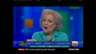 Betty White INTERVIEW on CNN piers morgan tonight 12 [upl. by Oeak]