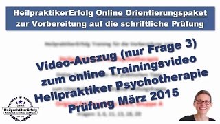 Heilpraktiker Psychotherapie Lerntipp  Gehört der sokratische Dialog zur Verhaltenstherapie [upl. by Imotih]