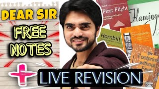 🔥 Free CBSE Class 10th12th Notes  Prepared By Dear Sir  Live Class Schedule Revealed 🔥 [upl. by Hannaj]