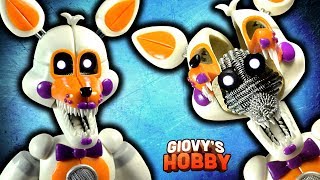 How to make LOLBIT ★ FNAF SISTER LOCATION ➤Polymer clay Tutorial Giovy [upl. by Maltzman]