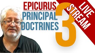 The Philosophy of Epicurus Part 3 philosophy philosophyofhappiness livestream epicurus [upl. by Annohsat]