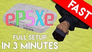 ePSXe Emulator for PC Full Setup and Play in 3 Minutes The Best PS1 Emulator [upl. by Asp]