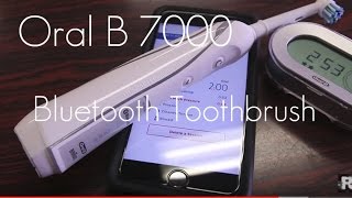 A Toothburshthat connects to your phone  Oral B 7000 Series Toothbrush  Review  Demo [upl. by Randal11]