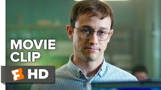 Snowden Movie CLIP  Aptitude Test 2016  Joseph GordonLevitt Movie [upl. by Maybelle]