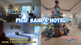 Batangas Beach  Pico Sands Hotel  Room amp Rates EatPrayLoveTravel [upl. by Leahcimauhsoj]