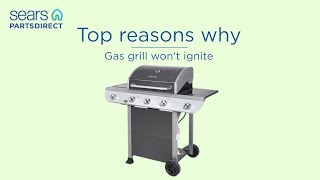 Top reasons why  Gas grill wont ignite [upl. by Siuraj989]