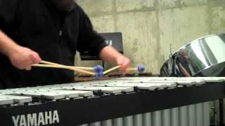 Bach BWV 996  I PassagioPresto  Vibraphone [upl. by Stralka]