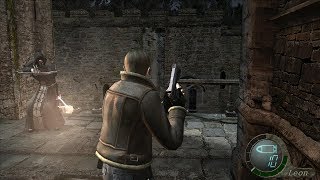 resident evil 4 HD project  Enemies weapons cast light AND MORE [upl. by Scammon957]