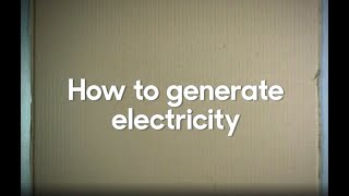 Generate Electricity By Spinning A Magnet In A Coil Of Wire  KS3 Physics BBC Bitesize [upl. by Renie]