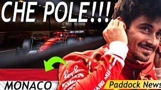 Che pole  Leclerc pronto per la prima vittoria a Monaco  Paddock News Live [upl. by Pillsbury]