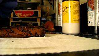 Easy wallet restoration  basic leather working [upl. by Lynda206]