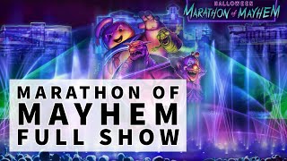 Halloween Horror Nights 29 Halloween Marathon of Mayhem FULL SHOW  Universal Studios Florida [upl. by Chaille]