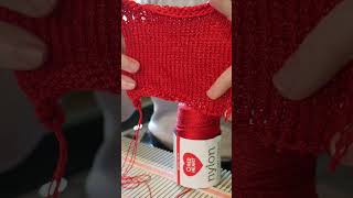 Nylon crochet thread on the lk150 [upl. by Wing]