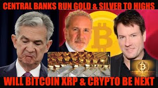 OMG CENTRAL BANKS RUN GOLD amp SILVER TO HIGHS DUE TO DYING FIAT WILL BITCOIN XRP amp CRYPTO BE NEXT [upl. by Sillad]