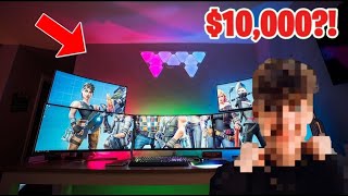 Clixs 10000 Dollar Gaming Setup [upl. by Ellenoj]