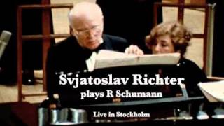 Richter live in Stockholm  Schumann Marsch op 76 nr 2 [upl. by Accalia]