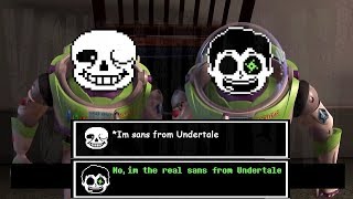 bad post Megalovania but nogla thought he was sans from Undertale FLP [upl. by Myrta]