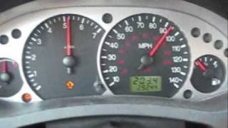 2005 Ford Focus ST 10 to 100 mph Acceleration Test [upl. by Rachel]