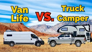 Van Life VS Truck Camper Which Is Best [upl. by Waxler]