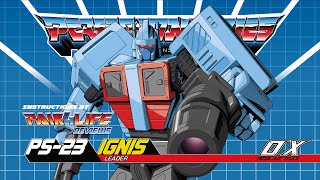 Ocular Max PS23 Ignis Official Video Manual Robot Mode Package [upl. by Pax266]