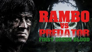 RAMBO VS PREDATOR FEATURE FILM MASHUP AMDSFILMS [upl. by Haleelahk]