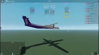 Auto Pilot Fail Flightline New Update Bombardier Q400 flightlineupdate [upl. by Lamek747]