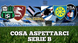 COSA ASPETTARCI DALLA 14 GIORNATA DI SERIE B PALERMO SAMPORIA DERBY CARRARESE PISA [upl. by Russi]