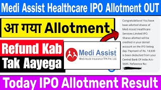 Medi Assist Healthcare Services Limited IPT Allotment  Medi Assist Healthcare IPO  ipo [upl. by Fantasia]