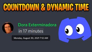 Setup Discord Secret Countdown amp Dynamic Timestamps [upl. by Ihteerp]