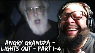 Angry Grandpa  Lights Out  Parts 14  REACTION [upl. by Neladgam]